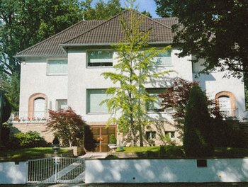 Das ehm. Wohnhaus von Erich Kästner in Hermsdorf