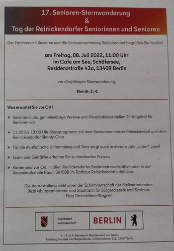 Flyer zum Fest