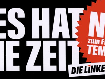 Alles hat seine Zeit - Aufkleber