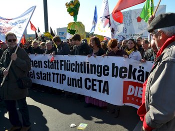Stoppt TTIP Demo